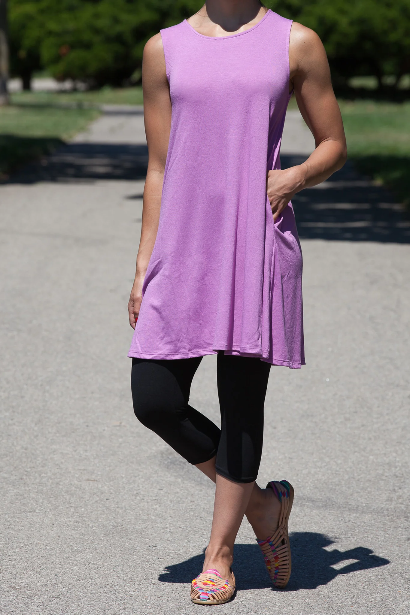 Long Tank Tunic (WITH POCKETS) - Image 21