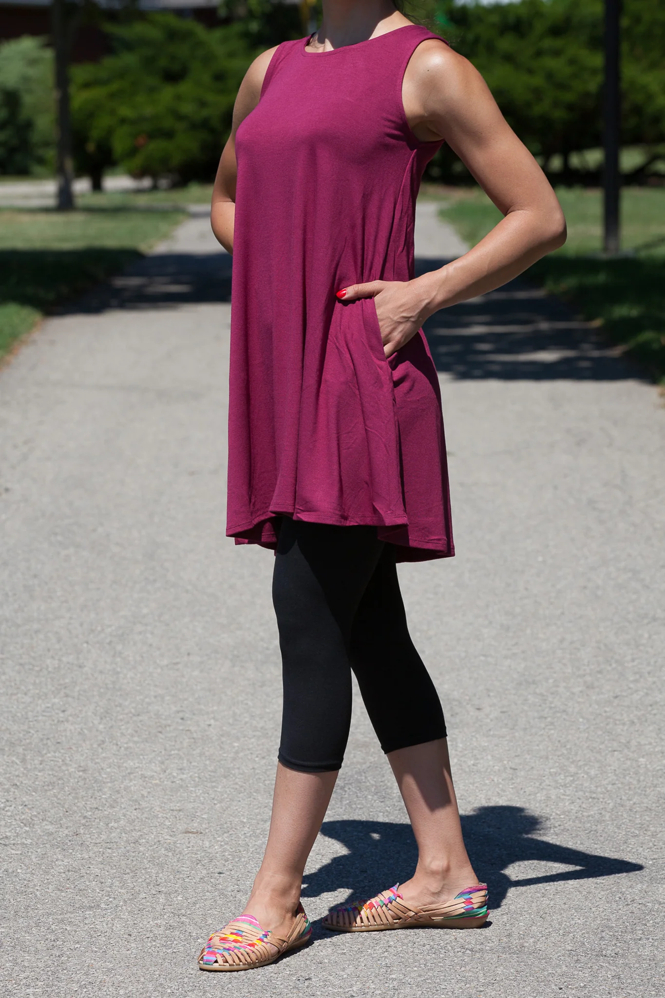 Long Tank Tunic (WITH POCKETS) - Image 28